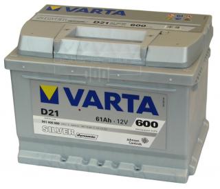 VARTA Silver dynamic 12V/61Ah (Autobaterie VARTA Silver dynamic 12V/61Ah)