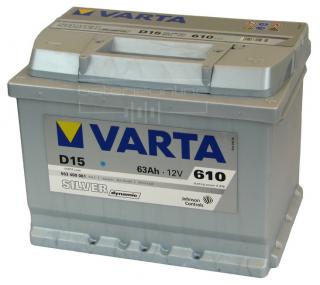 VARTA Silver dynamic 12V/63Ah (Autobaterie VARTA Silver dynamic 12V/63Ah)