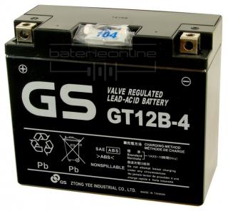 YUASA GEL 12V/10Ah GT12B-4 (Motobaterie YUASA GEL 12V/10Ah GT12B-4)