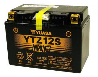 YUASA MF 12V/11Ah YTZ12S (Motobaterie YUASA MF 12V/11Ah)