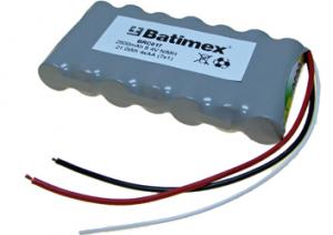 BATIMREX - 2500mAh 8,4V NiMH 21,0Wh 7xAA (7x1) BRC017