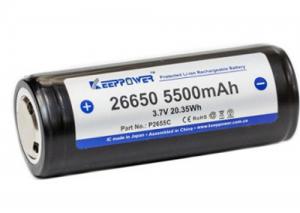 BATIMREX - 26650 Baterie KeepPower 5500mAh 10A chráněna