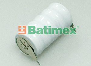 BATIMREX - 5H80BC.T + 1/1 80mAh NiMH 6,0 V odznak 1x1