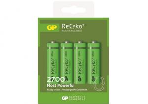 BATIMREX - AA R6 2700mAh GP baterie ReCyko + baterie GB4