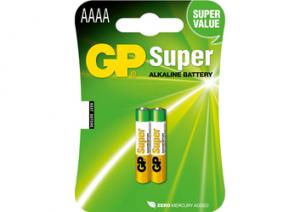 BATIMREX - Baterie 25A LR61 AAAA GP Baterie Super Alkaline 1,5V