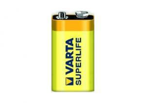 BATIMREX - Baterie 6F22 Varta Superlife 9V se zmenšuje