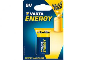BATIMREX - Baterie 6LR61 Varta Energy 9V MN1604 6LF22 1604A