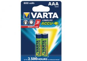 BATIMREX - Baterie AAA R03 800 mAh NiMH 1,2 V Varta Longlife B2