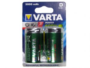 BATIMREX - Baterie D R20 3000mAh NiMH 1,2V Varta B2