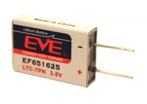 BATIMREX - Baterie EF651625-S4 EVE 750 mAh 3.6V LTC-7PN-S4 Harris