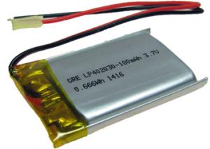 BATIMREX - Baterie LP402030 180mAh Li-Polymer 3.7V + PCM