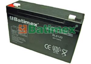 BATIMREX - BL6120 12Ah AGM 6V FP6100 baterie