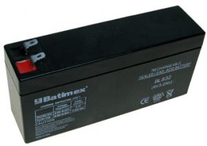 BATIMREX - BL832 3,2 Ah AGM 8V baterie 132x36x63x68mm