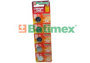 BATIMREX - Blistrové balení CR1620 Batimex 3,0 V, 5 ks