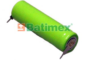 BATIMREX - H-AA2200B-VY 2200 mAh 2,6 Wh NiMH AA 1,2 V 14,5 x 50 mm odznaky 1x1