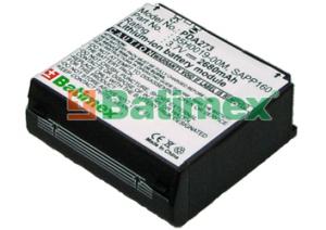 BATIMREX - HTC Magic 2680mAh 10 Wh Li-Ion 3,7 V zvětšený černý