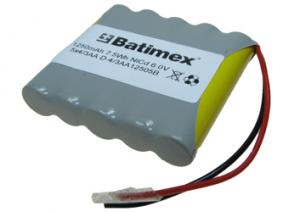 BATIMREX - Kabely baterií 1250 mAh NiCd 6V 5x4 / 3AA