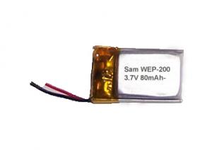 BATIMREX - Li-Polymer Samsung WEP-200 80mAh 3,7 V