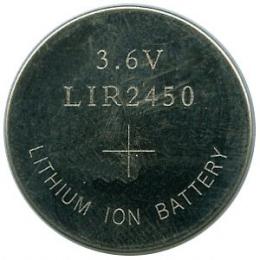 BATIMREX - LIR2450 Li-Ion 3,6V baterie 120 mAh