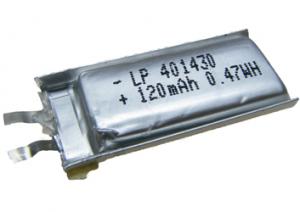 BATIMREX - LP401430 120mAh 0,4 Wh Li-Polymer 3,7 V 4x14x30 mm