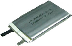 BATIMREX - LP504368 1600 mAh 5,9 Wh Li-Polymer 3,7 V 5 x 43 x 68 mm