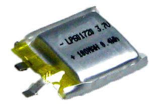BATIMREX - LP601720 100mAh 0,4 Wh Li-Polymer 3,7 V 6x20x20 mm