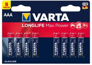 BATIMREX - LR03 Varta Longlife Max Power 1,5 V AAA B8 baterie