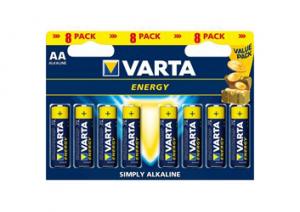 BATIMREX - LR6 Varta Energy 1,5 V AA MN1500 B8 baterie