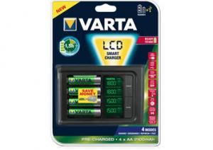 BATIMREX - Měření kapacity nabíječky LCD Smart Varta + 4x AA 2100 mAh