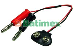 BATIMREX - Nabíjecí kabel baterie 9V