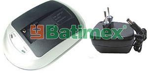 BATIMREX - Nabíječka JVC BN-V712 230V s výměnným adaptérem