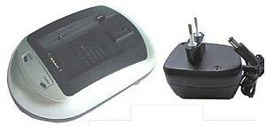 BATIMREX - Nabíječka Panasonic CGR-D120 230 V s výměnným adaptérem