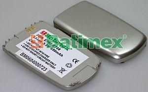 BATIMREX - Samsung SGH-E700 650 mAh, 2,3 Wh Li-Ion 3,6 V stříbro