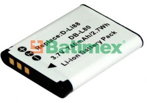BATIMREX - Sanyo DB-L80 620 mAh 2,3 Wh Li-Ion 3,7 V