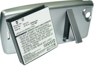 BATIMREX - Sony Ericsson Xperia Arc 2500 mAh 9,3 Wh Li-Ion 3,7 V stříbro
