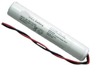 BATIMREX - Vysokoteplotní baterie 2500 mAh NiCd 3,6 V 3xC