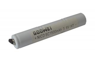 Baterie pro nouzová světla, osvětlení Goowei 3,6V 1500mAh vysokoteplotní (3STVTCs)