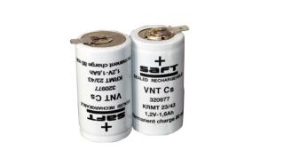 Baterie pro nouzová světla, osvětlení SAFT 2,4V 1600mAh vysokoteplotní (2SBSVTCs)