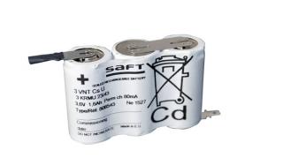 Baterie pro nouzová světla, osvětlení SAFT 3,6V 1600mAh vysokoteplotní (3SBSVTCs)