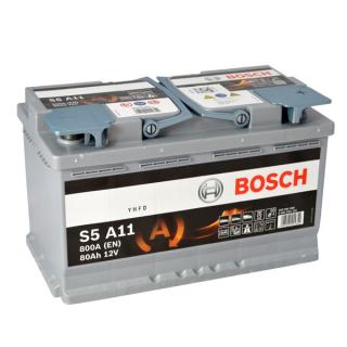 BOSCH S5A 12V 80Ah 800A 0 092 S5A 110