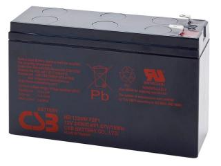 CSB 12V 6,4Ah HR1224W F2F1