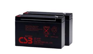 CSB GP6120 F2 6V 12Ah Eaton PW3115 650i