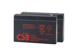 CSB GP672 F2 6V 7,2Ah APC RBC18