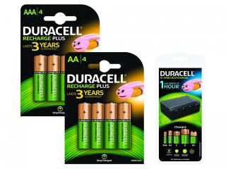 DURACELL nabíječka pro AA/AAA/C/D a 1x9V (BUN0073A-EU) + baterie