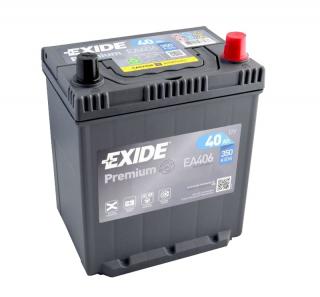 Exide Premium 12V 40Ah 350A EA406