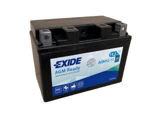 Motobaterie EXIDE BIKE AGM Ready 11Ah, 12V, AGM12-11 (YTZ14S-BS)