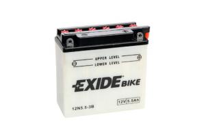Motobaterie EXIDE BIKE Conventional 5,5Ah, 12V, 12N5.5-3B
