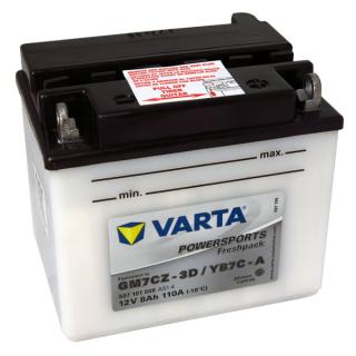 Motobaterie VARTA  YB7C-A / GM7CZ-3D, 8Ah, 12V