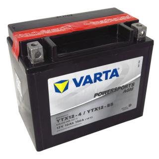 Motobaterie VARTA  YTX12-BS, 10Ah, 12V