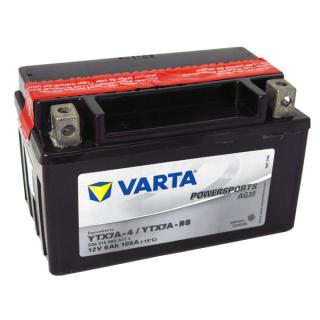 Motobaterie VARTA  YTX7A-BS, 6Ah, 12V